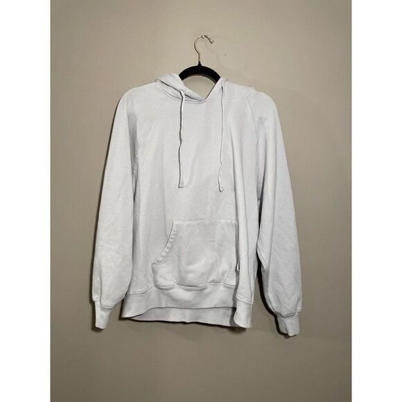 The Drop Women's Renee Washed-Fleece Slouchy Hoodie Size Small Microchip Grey - Picture 3 of 6